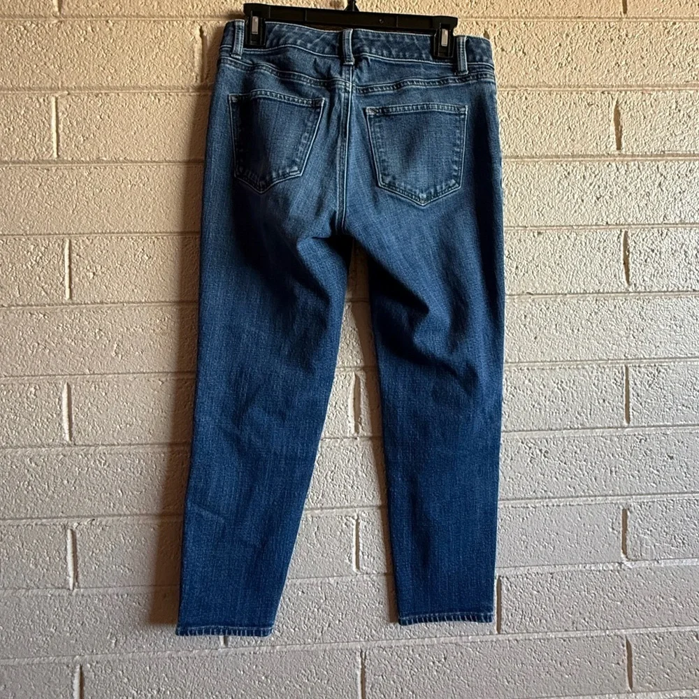 Talbots Blue Ankle Cropped Jeans size 4P - Picture 2 of 6